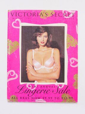 Vintage Victoria's Secret Winter 1996 Semi Annual Lingerie Sale Catalog (London)